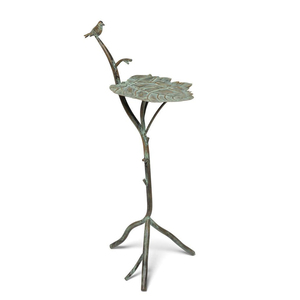 2025 Best Selling Handmade Removable Metal <b>Nesting</b> Table with Green Patina Finish for Diwali and Sympathy Occasions - Product Image 1
