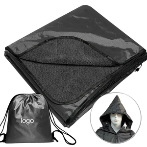 Longue veste imperméable de ligne de touche de football américain Logo d'équipe personnalisé manteau coupe-vent chaud avec impression par sublimation de poche intérieure - Product Image 4