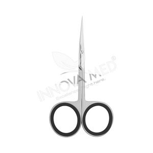 Tijeras afiladas para cutículas delgadas con cuchillas curvas de acero inoxidable de grado quirúrgico hechas a mano con precisión para recortar manicura - Product Image 4