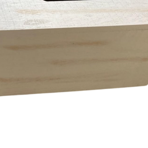 Boîte à mouchoirs en bois, boîte à mouchoirs décorative en bois pour la maison, l'hôtel, le bureau, un mariage - Product Image 3