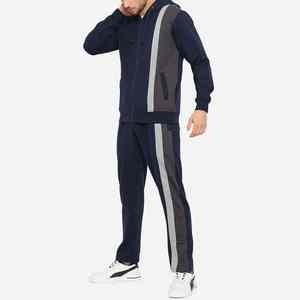 Survêtements en molleton 100% coton pour hommes, sur mesure, de qualité supérieure, décontractés, pour l'hiver, nouvelle arrivée, logo, taille plus, ensembles respirants - Product Image 4