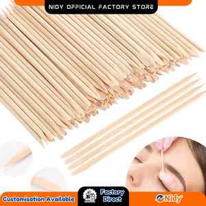 Espátula de madera desechable multiusos NIDY, herramienta de limpieza artesanal para el cuidado del hogar, muebles, ropa de cama, producto de belleza y cuidado Personal - Product Image 6