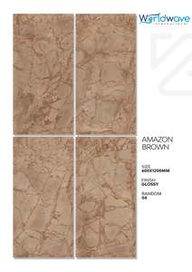 Carreaux de porcelaine GVT PGVT brillants de la série Endless 600x1200mm et 600x600mm exportateurs Inde meilleure tuile d'exportation brillante - Product Image 5