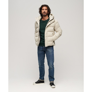 Col à capuche confortable utilisation en extérieur doudoune meilleure vente hommes doudoune mode porter hommes doudoune - Product Image 4