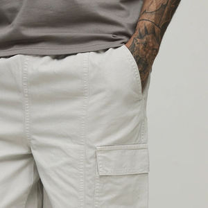 Pantalones Cortos de Diseño Moderno para Hombre al por Mayor, Transpirables y Ajustables, con Múltiples Bolsillos, Diseño Elegante, Mezcla de Algodón, Logotipo Personalizado - Product Image 4