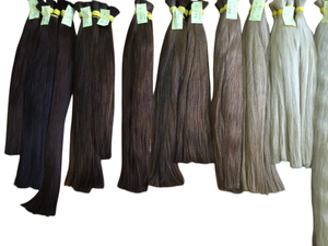 Super Double Tirage Vierge Ombre Couleur Remy Cheveux de Haute Qualité Blond Clair en Vrac Cuticule Alignée Extensions de Cheveux Humains Vietnamiens - Product Image 2