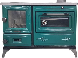 Poêle à bois en fonte avec four – Élégance classique, confort moderne - Product Image 4
