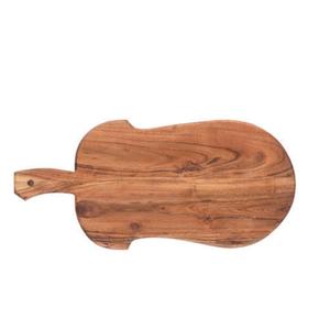 Planche à découper personnalisée en bois pour pizza, fromage, pain, planche à découper en bois au design fait main - Product Image 1