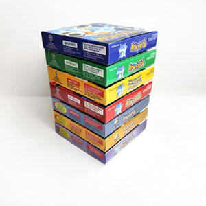 Pokemoned 7 colori rosso giallo blu verde lamina metallizzata finishcartuccia scatola per videogiochi per GBC - Product Image 2