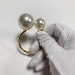 Porte-serviette perlé dans un style élégant pour décor de table fêtes d'événement de mariage hôtel à manger accessoire de conception de perle d'or élégant - Product Image 6