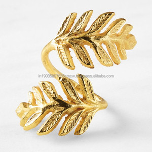 Vente chaude anneaux de serviette en or avec un matériau de conception moderne et de haute qualité pour la décoration de table - Product Image 5