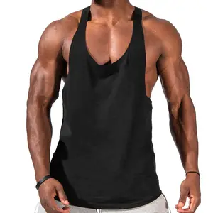 OEM Logotipo Personalizado Moda de Alta Qualidade Men's Running Gym Stringer Workout Tank Top Para Homens On Sale