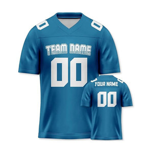Camiseta de fútbol impresa transpirable personalizada para hombres con nombre personalizado y conjuntos de números estilo servicio OEM disponible - Product Image 4