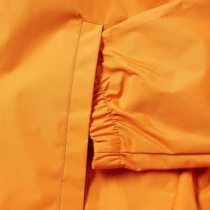 สีทึบโลโก้ที่กําหนดเองเสื้อแจ็คเก็ตผู้ชายระบายอากาศได้เอง DIY OEM ฤดูใบไม้ร่วงลําลองผู้ชายแจ็คเก็ตโพลีเอสเตอร์สําหรับขาย - Product Image 5