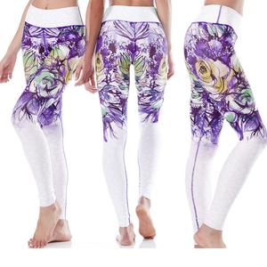 Cintura alta Push Up sublimación Yoga Leggings gimnasio Activewear transpirable suave sin costuras Yoga Leggings - Product Image 1