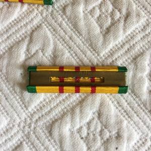 Vintage MC Vietnam Survey Medalla Cinta R062 Marine Corps Accesorios 1 Pieza Listado con Cinta Deslizante Barra Cintas de Respaldo - Product Image 5