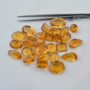 Gemas de Citrino Natural Mehrajudin, Origen Minas Gerais, 8-15 Quilates, Gema Amarilla de Alta Calidad para Joyería - Product Image 3