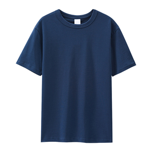 Fábrica al por mayor verano 100% algodón cuello redondo Camiseta impresión personalizada para Unisex secado rápido logotipo personalizado camisetas para hombres - Product Image 3