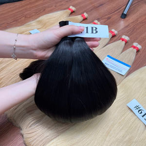 Extensions de cheveux humains 100 vietnamiens en vrac pour le tressage de cheveux de luxe en vrac sans trame - Product Image 2