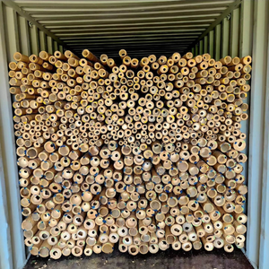 Venta al por mayor postes de bambú tratados postes ecológicos naturales para la construcción de jardines muebles decoración del hogar exportador de Vietnam - Product Image 1