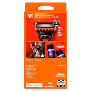 Rasoir Gillette Fusion5 pour hommes, manche + 2 recharges de lames de rasoir - Product Image 3