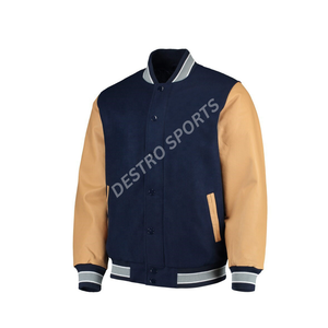 OEM Offre Spéciale personnalisé Satin Letterman Baseball Varsity veste pour hommes vêtements de plein air décontracté - Product Image 2