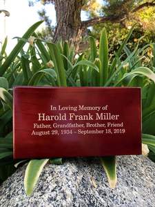 ทังเผาศพ Urns สําหรับเถ้ามนุษย์ผู้ใหญ่ชายหญิง Urns ไม้กล่องและโลงศพสําหรับเถ้าผู้ชายผู้หญิงเด็กขนาดใหญ่ฝัง - Product Image 4