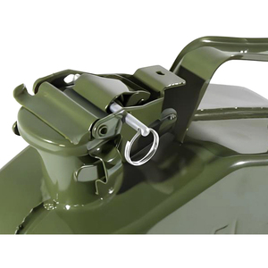 Recipiente metálico rectangular Carvel 350x170x470mm con tapa de seguridad, 20lt - Product Image 2