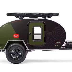 Wholesale 4x4 Teardrop Camping Travel <b>Trailer</b> Steel Stainless Steel Lightweight 4 Person Sleeping Capacity Independent - Product Image 5