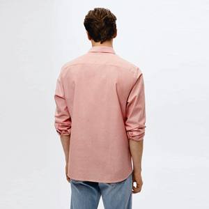 Camisa Camisas formales Hombres de manga larga Moda Marcas internacionales Outlet Hombres Tela satinada Casual Famoso - Product Image 6