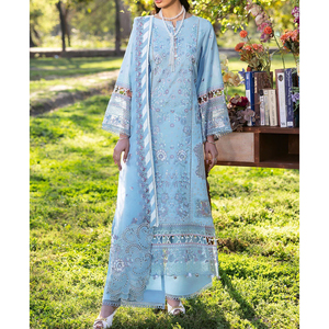 Premium Quality Women Salwar Kameez Formal Party Dress Winter Design Elegant Texture Smooth Finishing Soft Feel Lightweight - Product Image 4