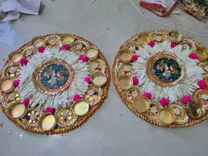 Wholesale Indian Handmade Diwali Decoration Diyas Wedding Gift Home Decor Floral Candle Holders Table <b>Top</b> Tea Light Holder - Product Image 5