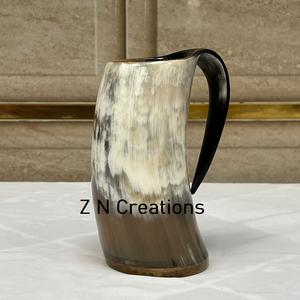 Tazas de Cuerno de Búfalo Dorado Premium al por Mayor, Tazas Talladas, Tazas de Cuerno Natural, Jarras Hechas a Mano con Cuernos - Product Image 4