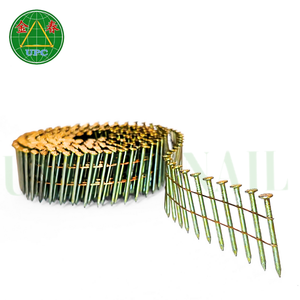 Clavos de paleta de bobina de 1-1/4 pulgadas, 14000 Uds., cabeza a cuadros de vástago liso, precio competitivo para fabricación de paletas, venta al por mayor - Product Image 3