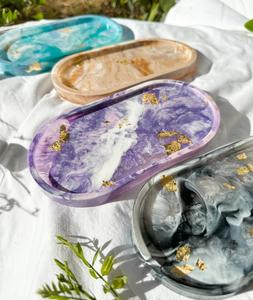 Bandeja de resina de la mejor calidad, bandeja de servicio de resina de lujo para servir desayuno, almuerzo, vajilla, restaurantes, hoteles, bandeja de uso de cocina - Product Image 5