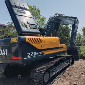 รถขุด220lc-9s ฮุนไดมือสองสภาพดีเยี่ยมเครื่องยนต์คัมมินส์ราคาไม่แพง - Product Image 2