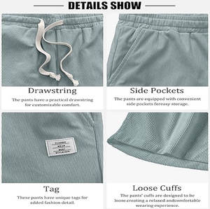 กางเกงยีนส์ขาสั้นสำหรับผู้ชายกางเกงขาสั้นสำหรับผู้ชายแบบสั่งทำโลโก้ได้ตามต้องการ - Product Image 5