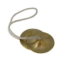 Handmade High Quality Percussion Instrument-Sound Therapy Gong Brass Pair-Indian Musical Instrument 3cm Diameter