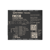 Traceur GPS avancé Teltonika FMC130 avec support de tableau de bord 4G, carte SD, suivi en temps réel LBS pour utilisation automobile et moto