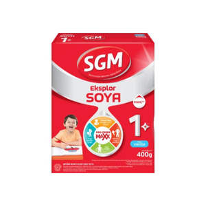 SGM EKSPLOR SOYA FORMULE MADU-SGM Eksplor Aktif 1 + Pro-GressMaxx Vanille Susu Pertumbuhan 900GR X3 - Product Image 3