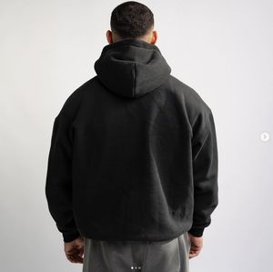 เสื้อสเวตเตอร์มีฮู้ดผู้ชายผู้หญิง, เสื้อกันหนาวแฟชั่นมีฮู้ดสีแดงสีดำสีเทาฮิปฮอปมีฮู้แบรนด์สตรีท - Product Image 3