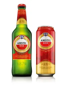 Koop Amstel Bier-100% Gepasteuriseerd Pils Type Langzaam Gebrouwen Amstel Alcoholbier