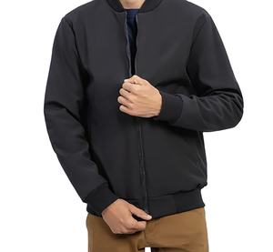 Veste bomber camouflage enduite Letterman Pride pour unisexe, saison printemps, logo sur le devant - Product Image 1