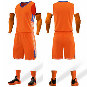 Ensemble d'uniformes de sport de basket-ball d'été personnalisés pour adultes, short grande taille respirant à séchage rapide, impression par sublimation de son propre logo - Product Image 3