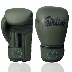Guantes de Boxeo Profesionales de Cuero con Cierre Erni Sports para Adultos - Product Image 3