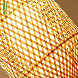 Lámparas de Techo de Bambú Hechas a Mano en Vietnam, Lámpara Colgante de Ratán, Nuevo Modelo 2026, Fabricada por VgreenArt - Product Image 2