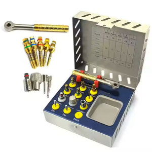 Kit d'extension d'os dentaire de compression Kit d'implant dentaire en acier inoxydable Kit universel d'os 14 pièces - Product Image 2