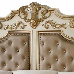 Khung giường sang trọng Hoàng Gia làm bằng khung gỗ gụ rắn với chạm khắc tay và làm bằng tay để sử dụng phòng ngủ trong nhà - Product Image 6