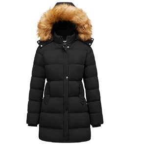 Abrigo acolchado de invierno elegante para mujer tejido transpirable con logotipo personalizado con tela personalizable de ONSTYLE SPORTS - Product Image 1