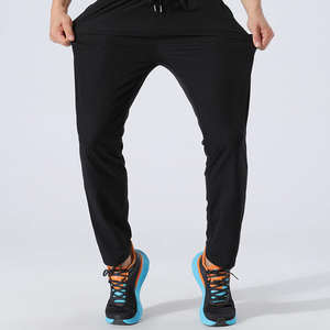 Pantalons de sport tissés en nylon Pantalons de fitness amples pour entraînement en plein air pour hommes Pantalons décontractés respirants à séchage rapide - Product Image 6